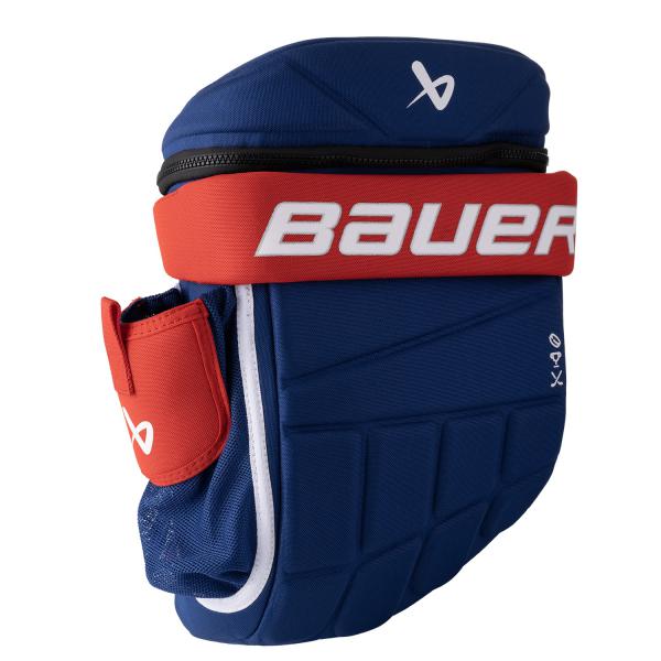 BAUER Handschuh Rucksack - blau/rot